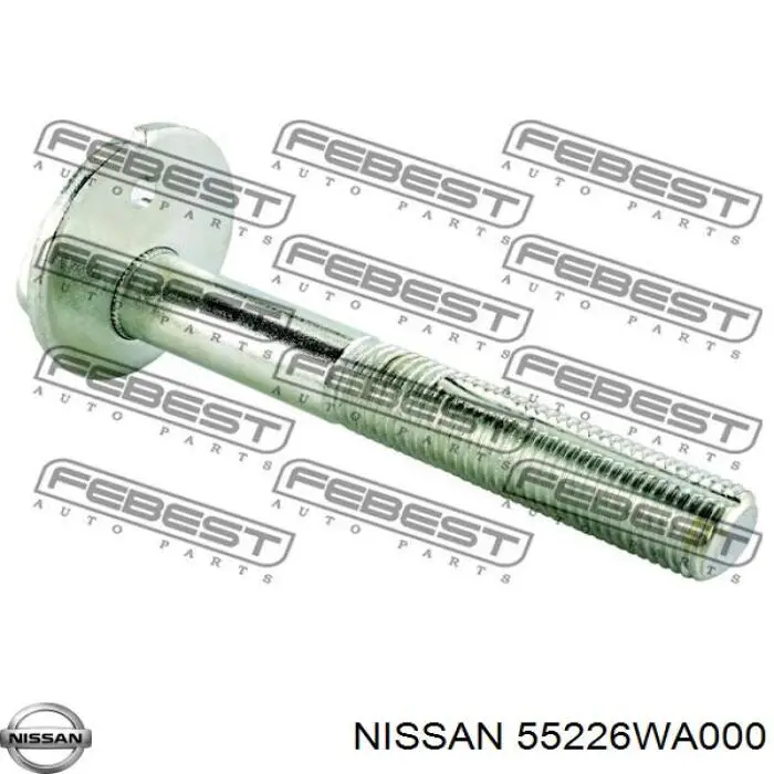 Болт заднього продольно важеля, розвальний Nissan/Infiniti 55226WA000 ціна, від 10.24 USD