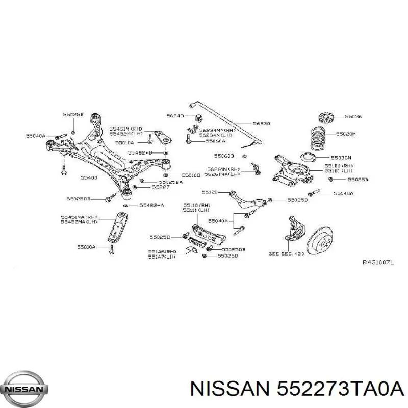 552273TA0A Nissan/Infiniti 