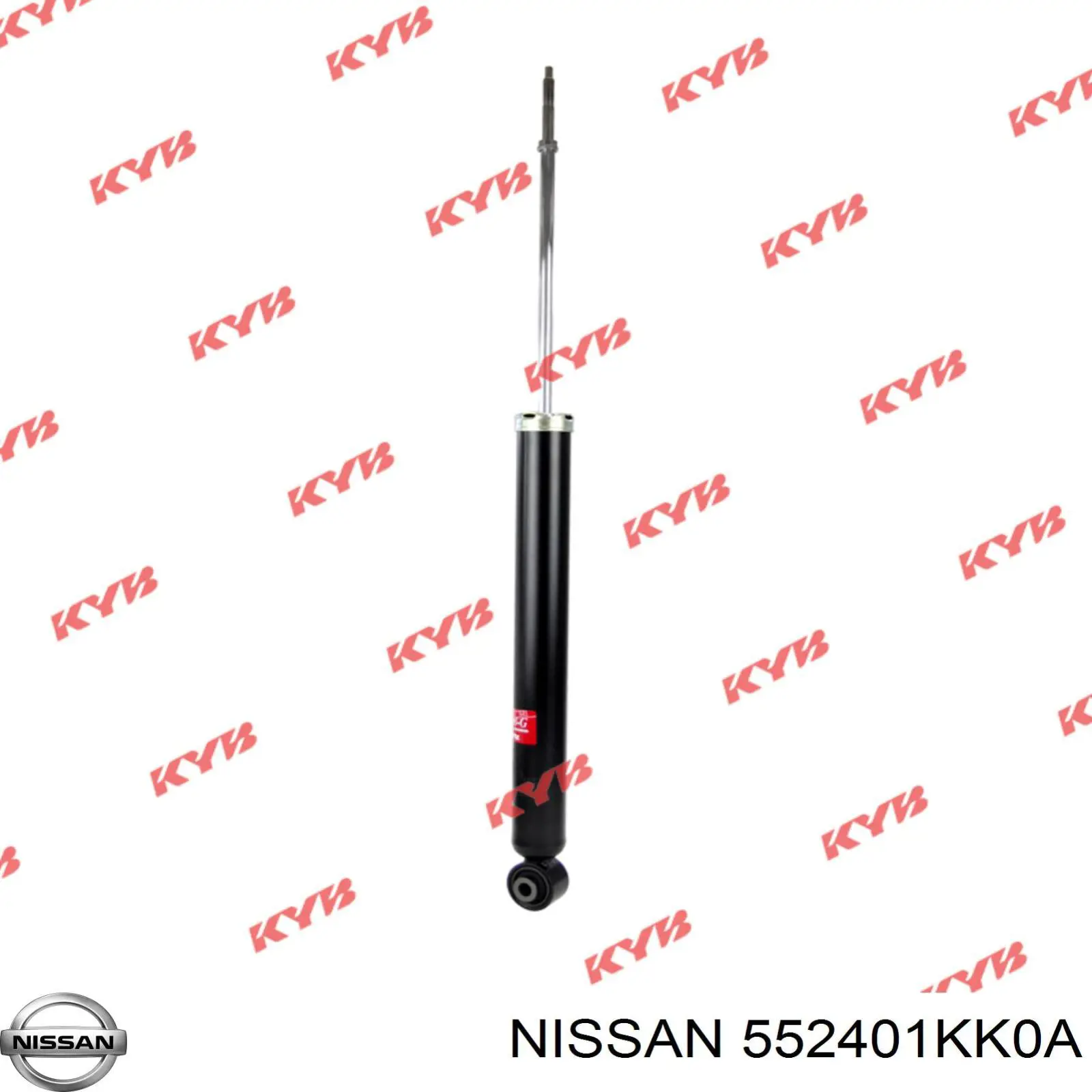 552401KK0A Nissan буфер-відбійник амортизатора заднього