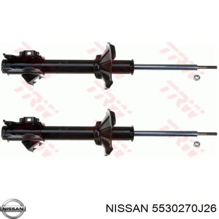 Амортизатор задній, правий Nissan/Infiniti 5530270J26 ціна, від 43.43 USD