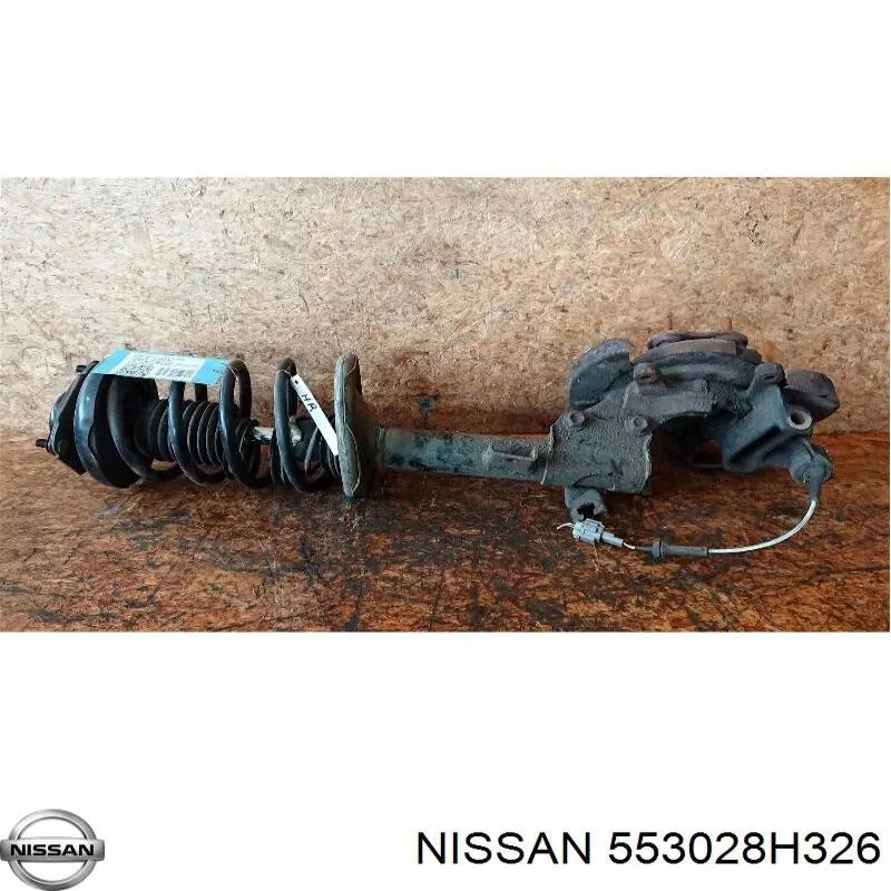 Амортизатор задній, правий Nissan/Infiniti 553028H326 ціна, від 36.84 USD