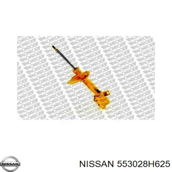Амортизатор задній, правий Nissan/Infiniti 553028H625 ціна, від 36.69 USD