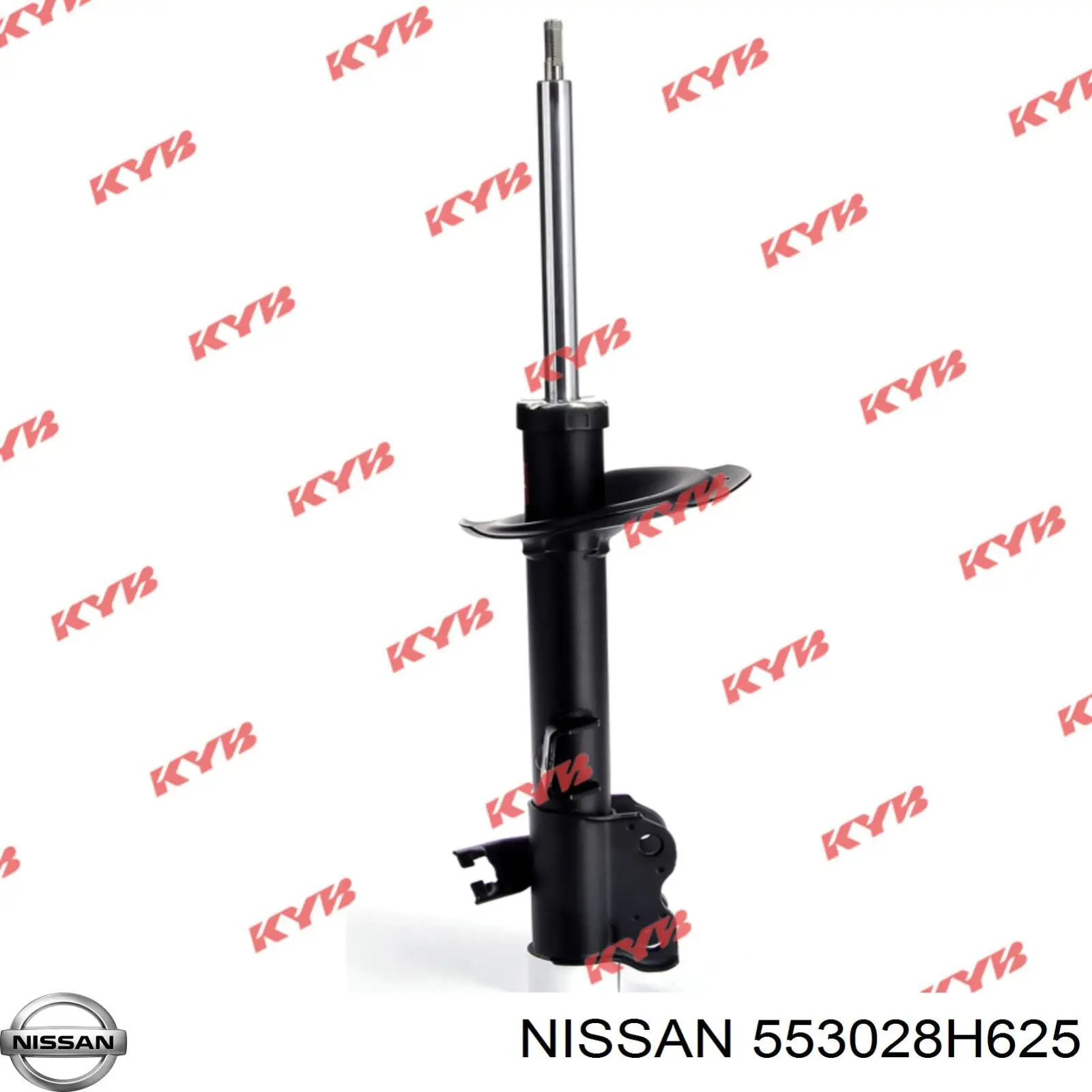 Купити 553028H625 Nissan/Infiniti Амортизатор задній, правий