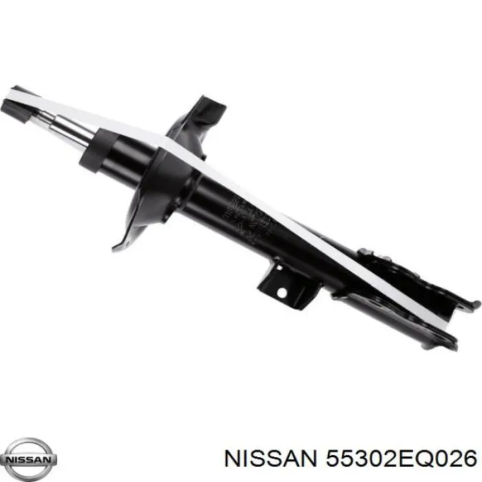 55302EQ026 Nissan амортизатор задній, правий