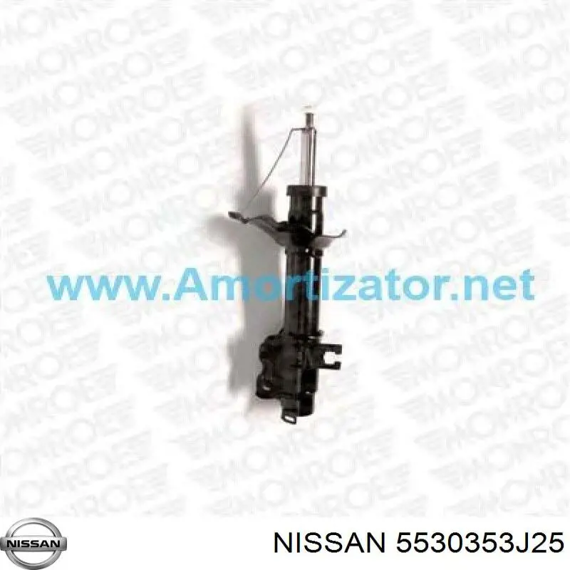 Купити 5530353J25 Nissan/Infiniti Амортизатор задній, лівий