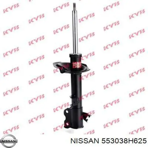 Амортизатор задній, лівий Nissan/Infiniti 553038H625 ціна, від 37.52 USD