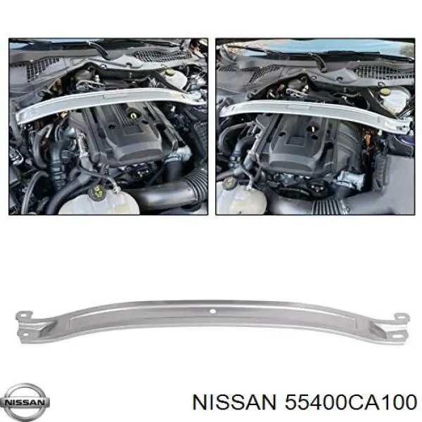 Купити 55400CA100 Nissan/Infiniti Балка задньої підвіски, підрамник