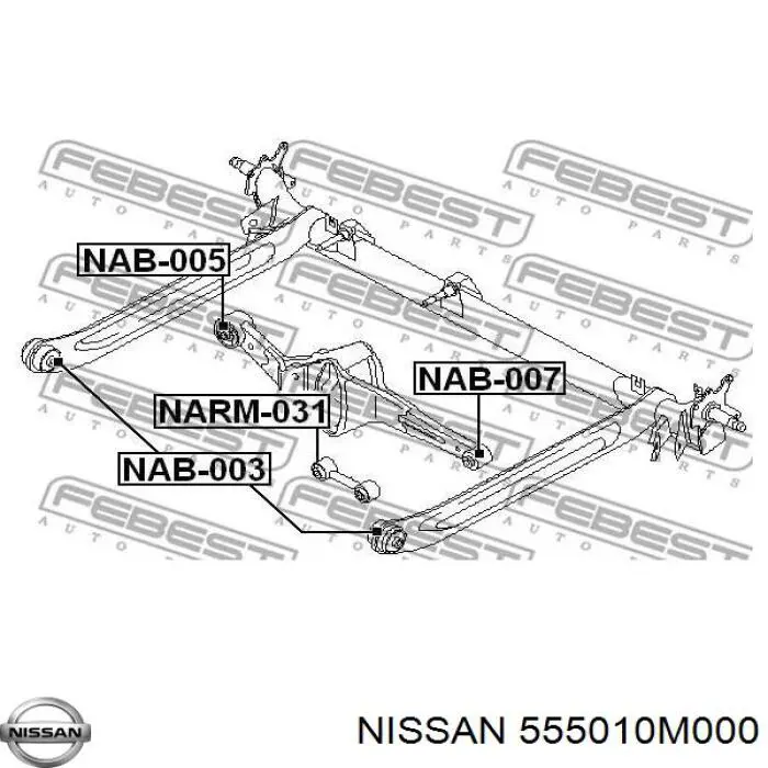  555010M000 Nissan