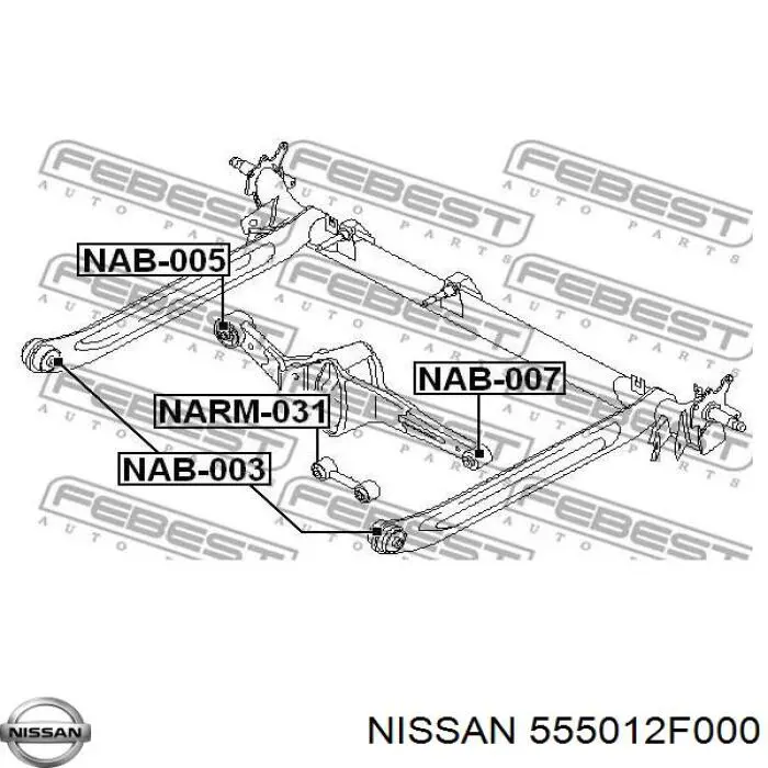  555012F000 Nissan