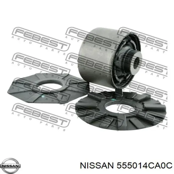 555014CA1C Nissan/Infiniti Цапфа поворотна права