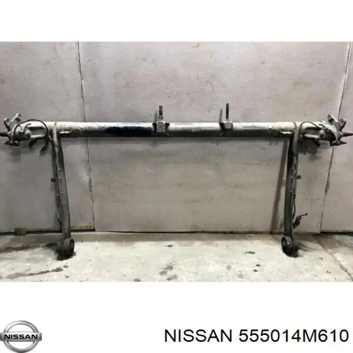 555014M610 Nissan балка задньої підвіски, підрамник