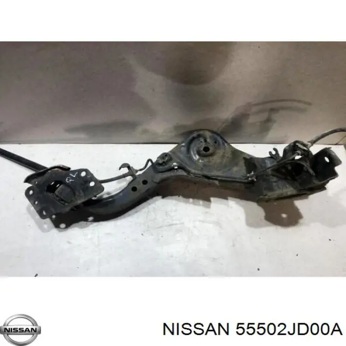 Важіль/тяга задньої підвіски подовжній нижній, лівий 55502JD00A Nissan/Infiniti