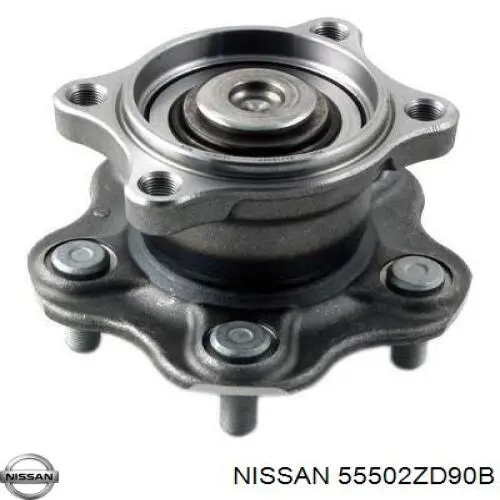 55502ZD90A Nissan/Infiniti Важіль задньої підвіски нижній, лівий