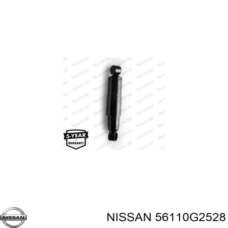 Амортизатор задній Nissan/Infiniti 56110G2528 ціна, від 16.73 USD