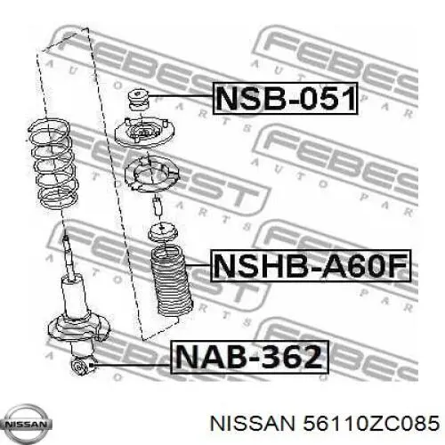 Купити Амортизатор передній Infiniti QX56  JA60