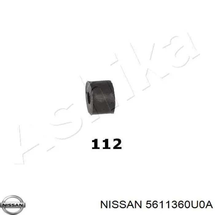 Шайба стійки переднього стабілізатора Nissan/Infiniti 5611360U0A ціна, від 0.94 USD