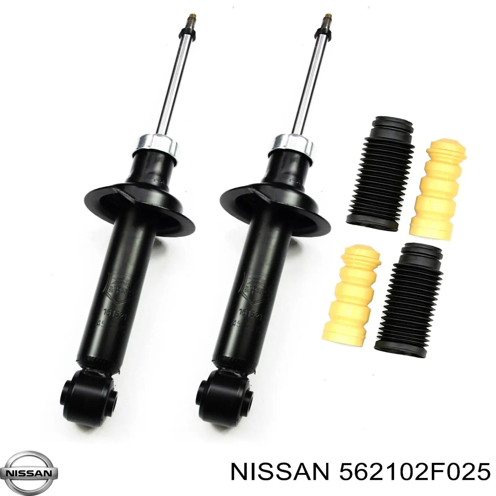 Амортизатор задній Nissan/Infiniti 562102F025 ціна, від 29.34 USD