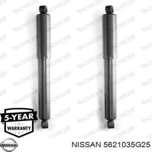 5621035G25 Nissan/Infiniti Амортизатори задні