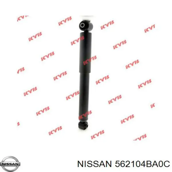 Купити 562104BA0C Nissan/Infiniti Стійка амортизатора задня