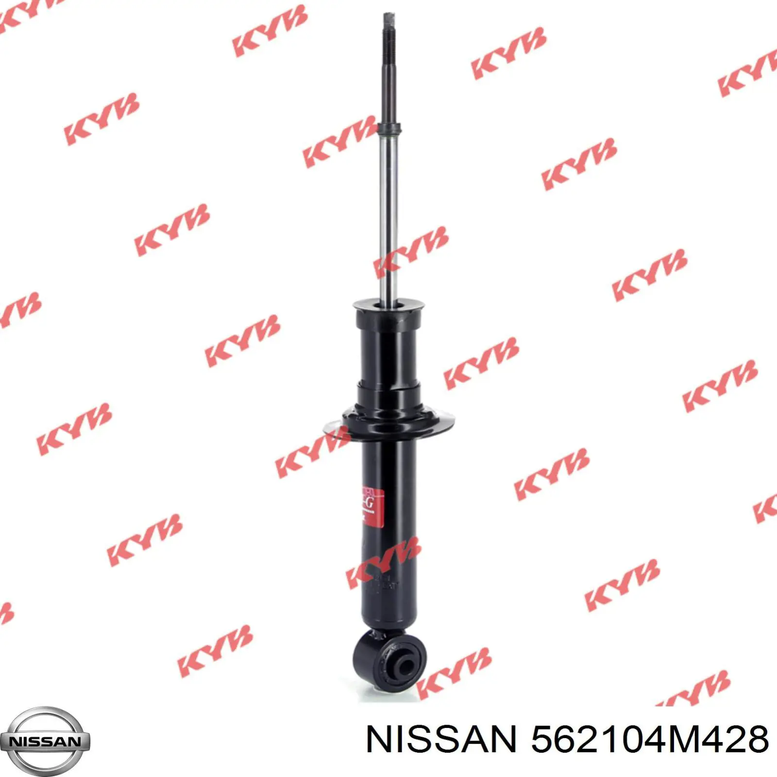 Амортизатор задній Nissan/Infiniti 562104M428 ціна, від 35.82 USD