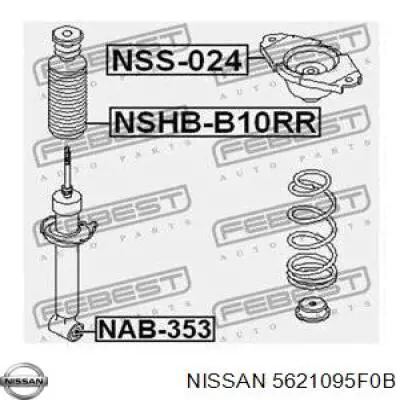 5621095F0B Nissan амортизатор задній