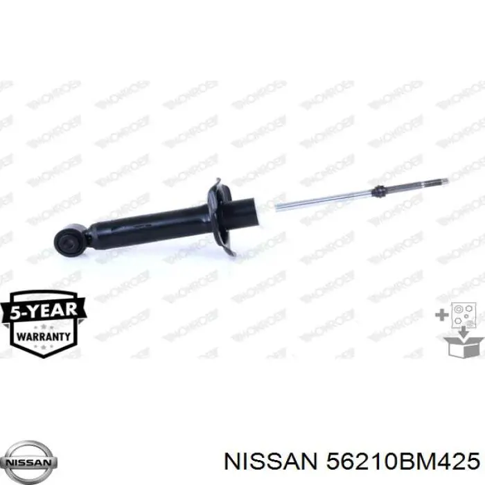 Амортизатор задній Nissan/Infiniti 56210BM425 ціна, від 28.41 USD