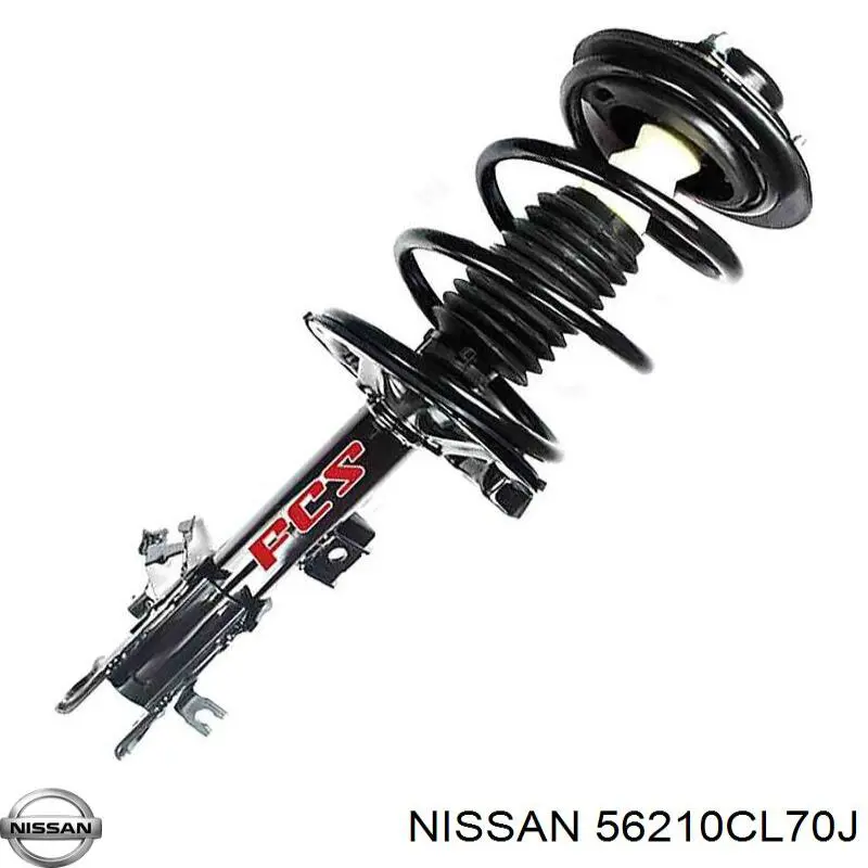 Амортизатор задній Nissan/Infiniti 56210CL70J ціна, від 39.22 USD
