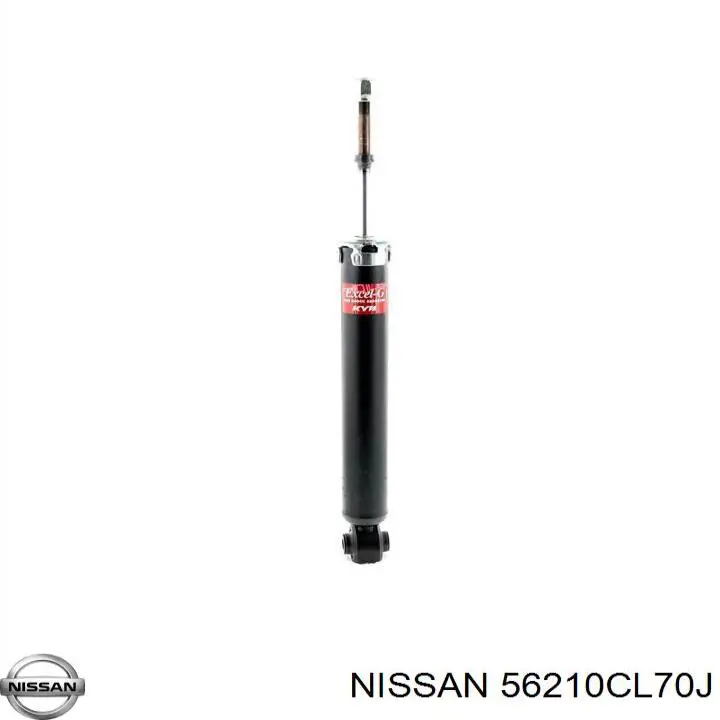 Купити 56210CL70J Nissan/Infiniti Стійка амортизатора задня