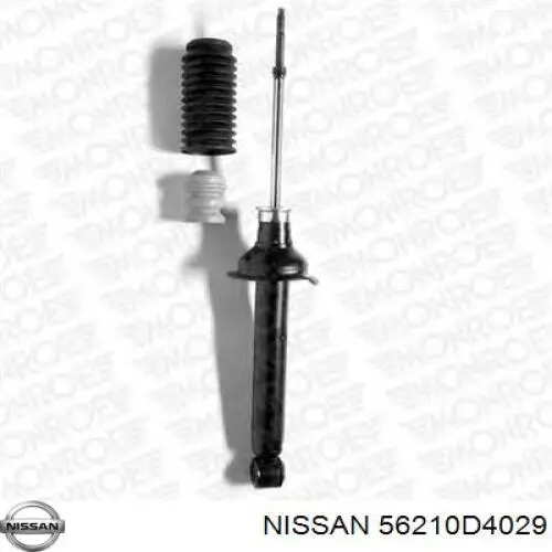 Амортизатор задній Nissan/Infiniti 56210D4029 ціна, від 38.01 USD