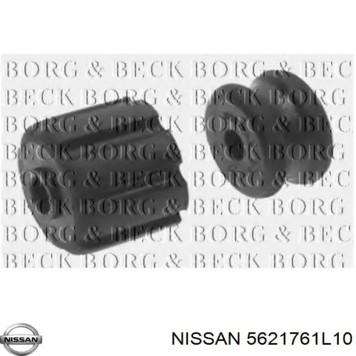 Втулка амортизатора заднього Nissan/Infiniti 5621761L10 ціна, від 2.47 USD