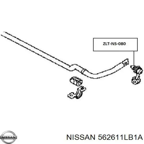 Купити 562611LB1A Nissan/Infiniti 