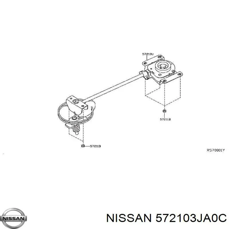  572103JA0C Nissan