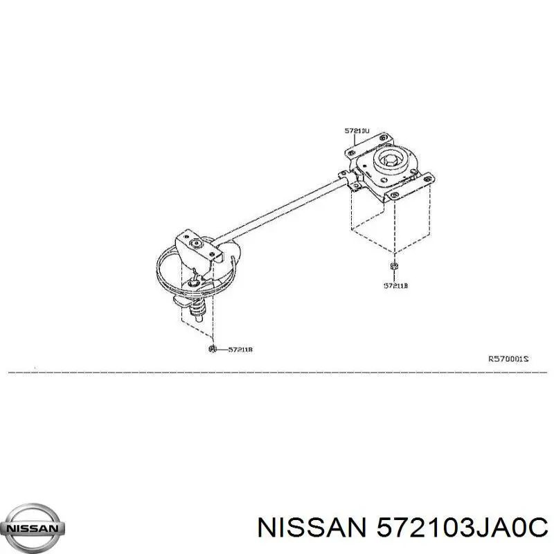 Nissan/Infiniti 572103JA0C ціна, від 16.36 USD