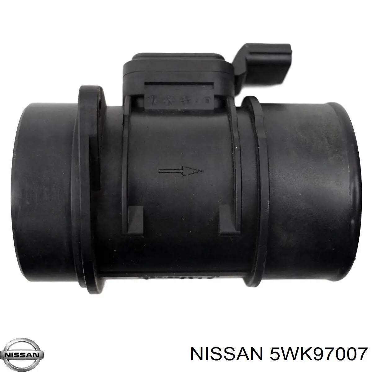 5WK97007 Nissan датчик потоку (витрати повітря, витратомір MAF - (Mass Airflow))