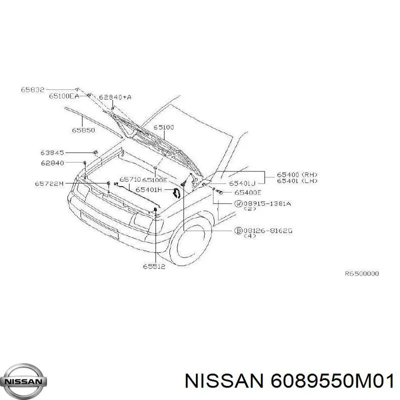 6089550M01 Nissan/Infiniti 