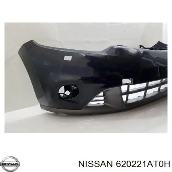Передній бампер на Nissan Murano Z51