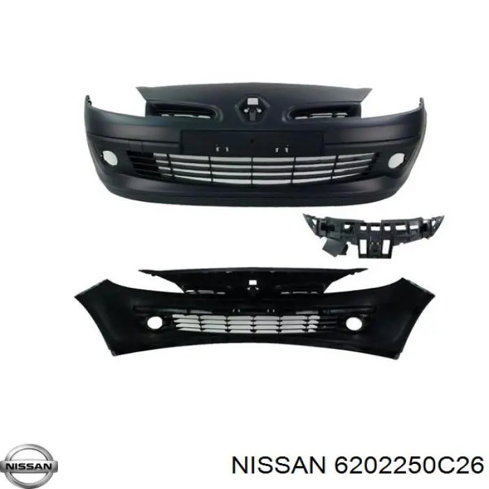 Бампер на авто Nissan Sunny III седан (N14) (1990 - 1995) ціна, від 53.37 USD
