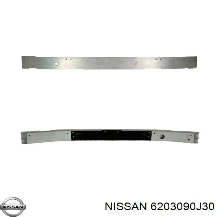 Шина бампера переднього Nissan/Infiniti 6203090J30 ціна, від 22.52 USD
