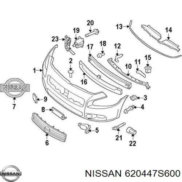 620447S600 Nissan/Infiniti 