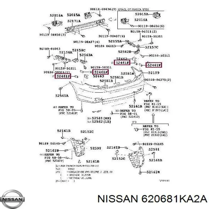  620681KA2A Nissan