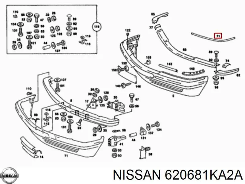  620681KA2A Nissan/Infiniti