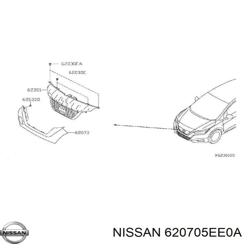 620705EE0A Nissan/Infiniti 