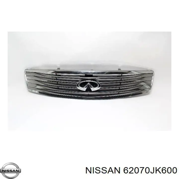 Решітка радіатора 62070JK600 Nissan/Infiniti