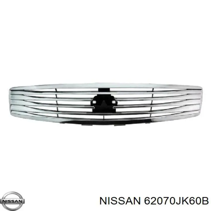 Облицювання радіатора Nissan/Infiniti 62070JK60B ціна, від 46.96 USD
