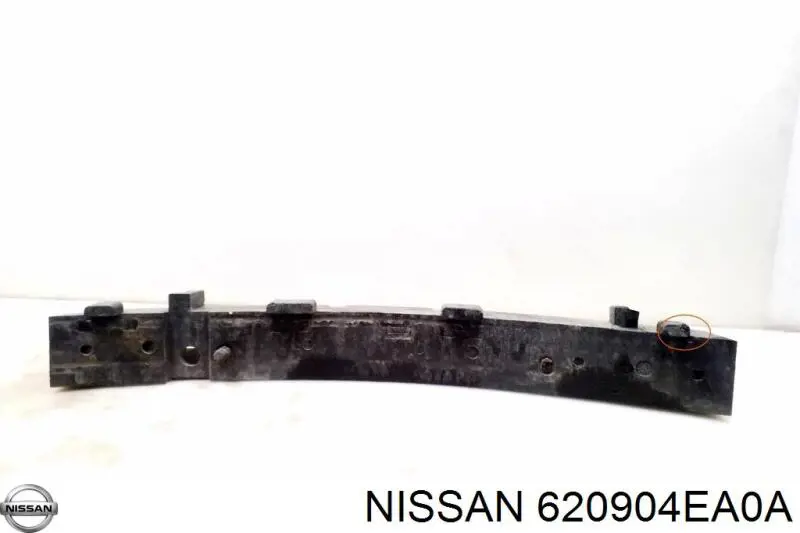 Абсорбер (наповнювач) бампера переднього Nissan Qashqai 2 (J11) (Нісан Кашкай)