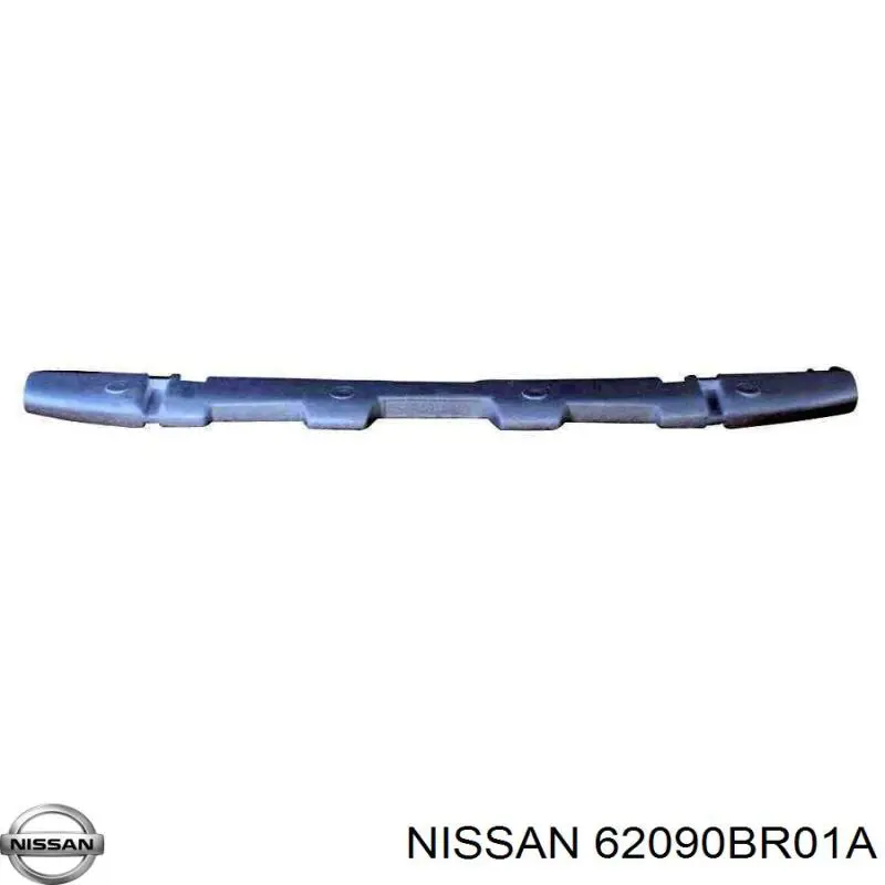62090BR01A Nissan абсорбер (наповнювач бампера переднього)
