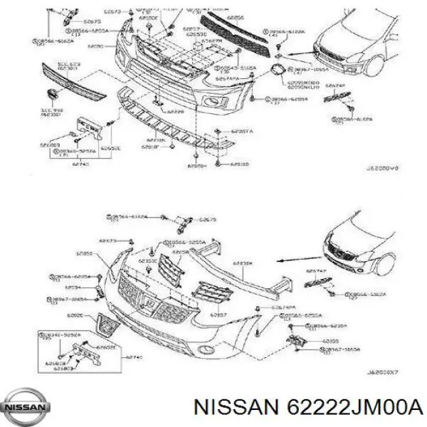 62222JM00A Nissan/Infiniti 