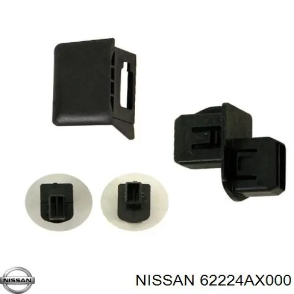 Праве кріплення переднього бампера Nissan/Infiniti 62224AX000 ціна, від 9.40 USD