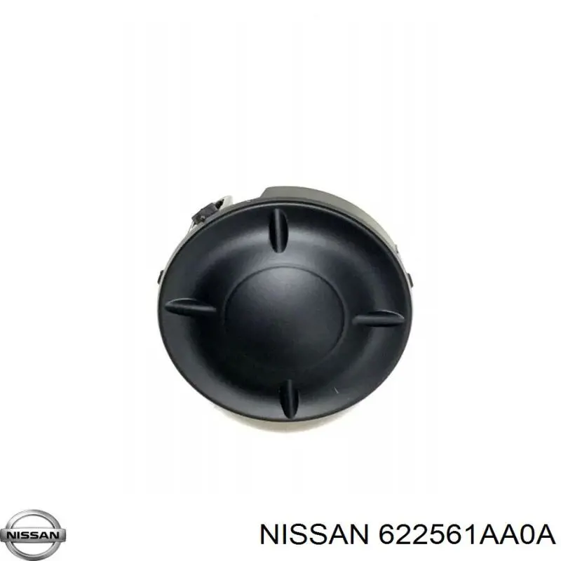 622561AA0A Nissan заглушка/ решітка протитуманних фар бампера переднього, права