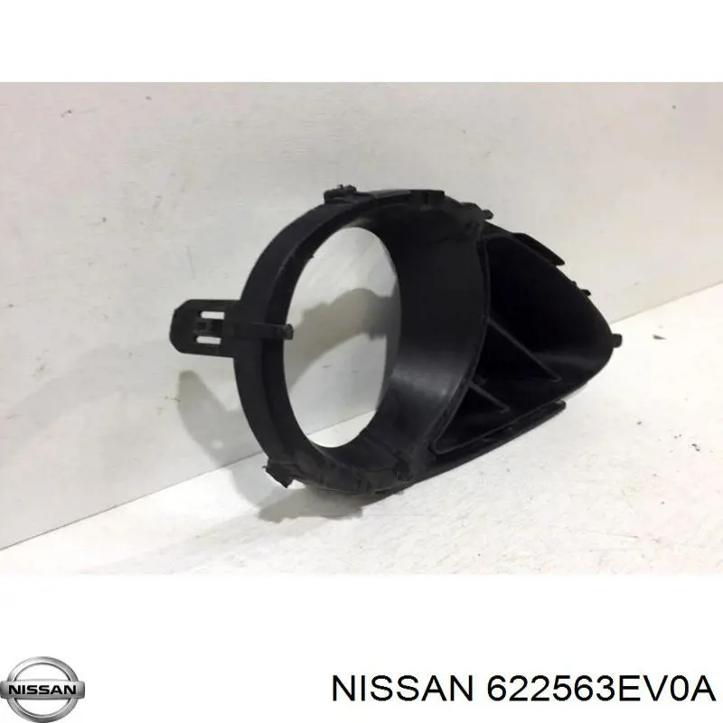 Заглушка, решітка протитуманних фар бампера переднього, права Nissan/Infiniti 622563EV0A ціна, від 25.33 USD